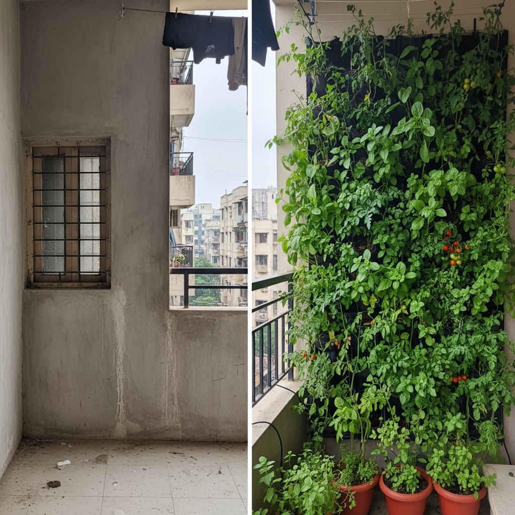how to build a vertical garden wall