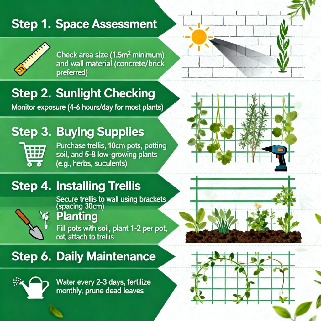 "Best plants vertical garden balcony apartment India vegetables herbs containers"