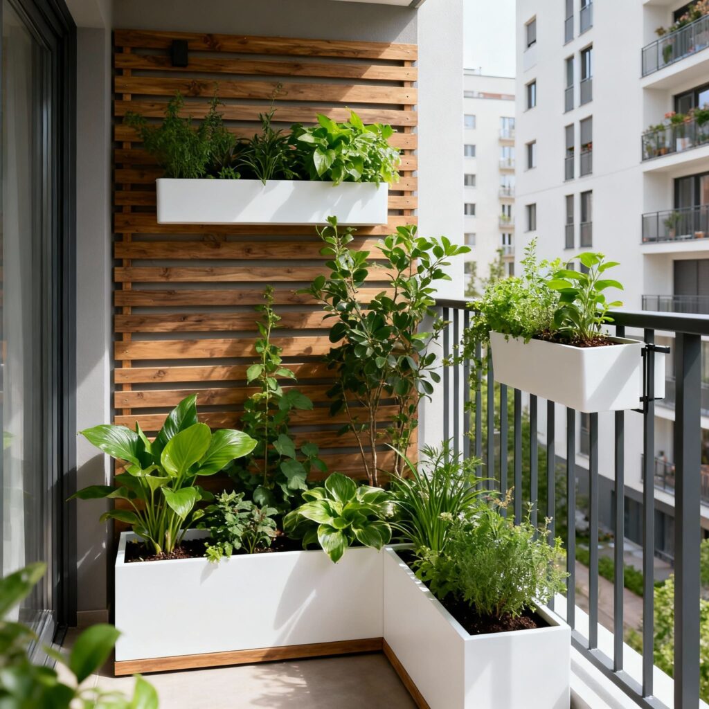 modern balcony garden ideas for small spaces
