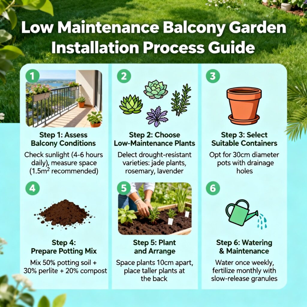 modern balcony garden ideas for small spaces
