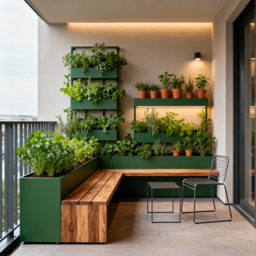 balcony vegetable garden ideas for apartments
