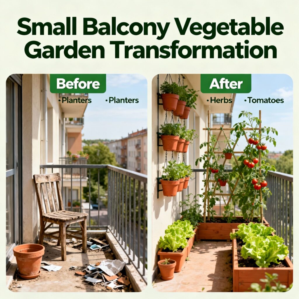 balcony vegetable garden ideas for apartments
