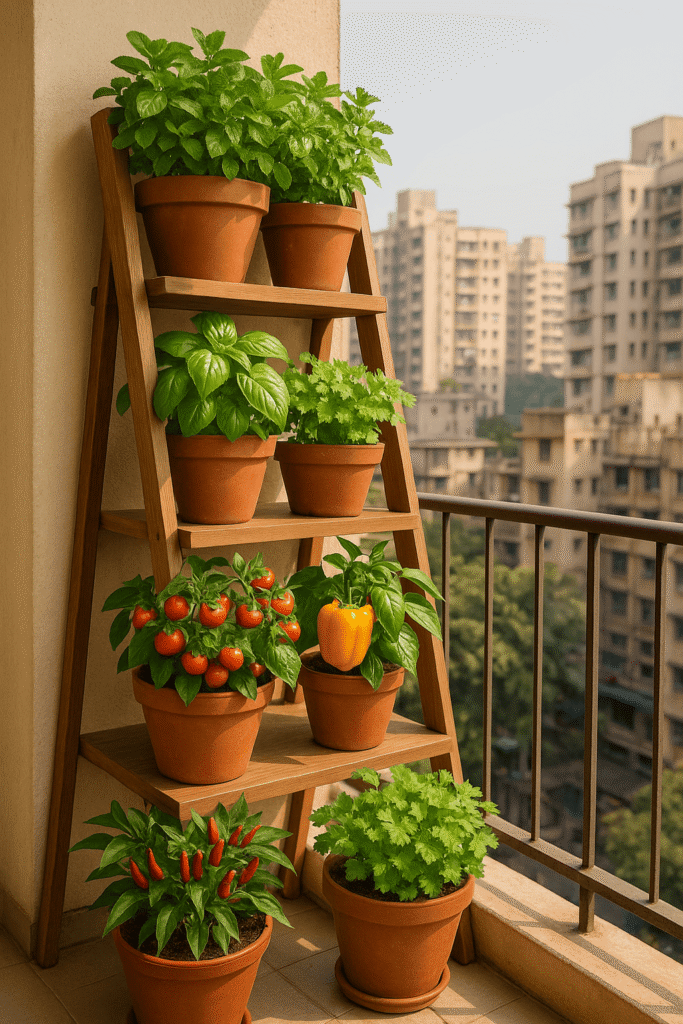 how to build a vertical garden planter