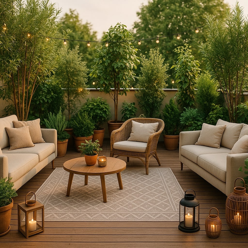 tall plants for terrace garden