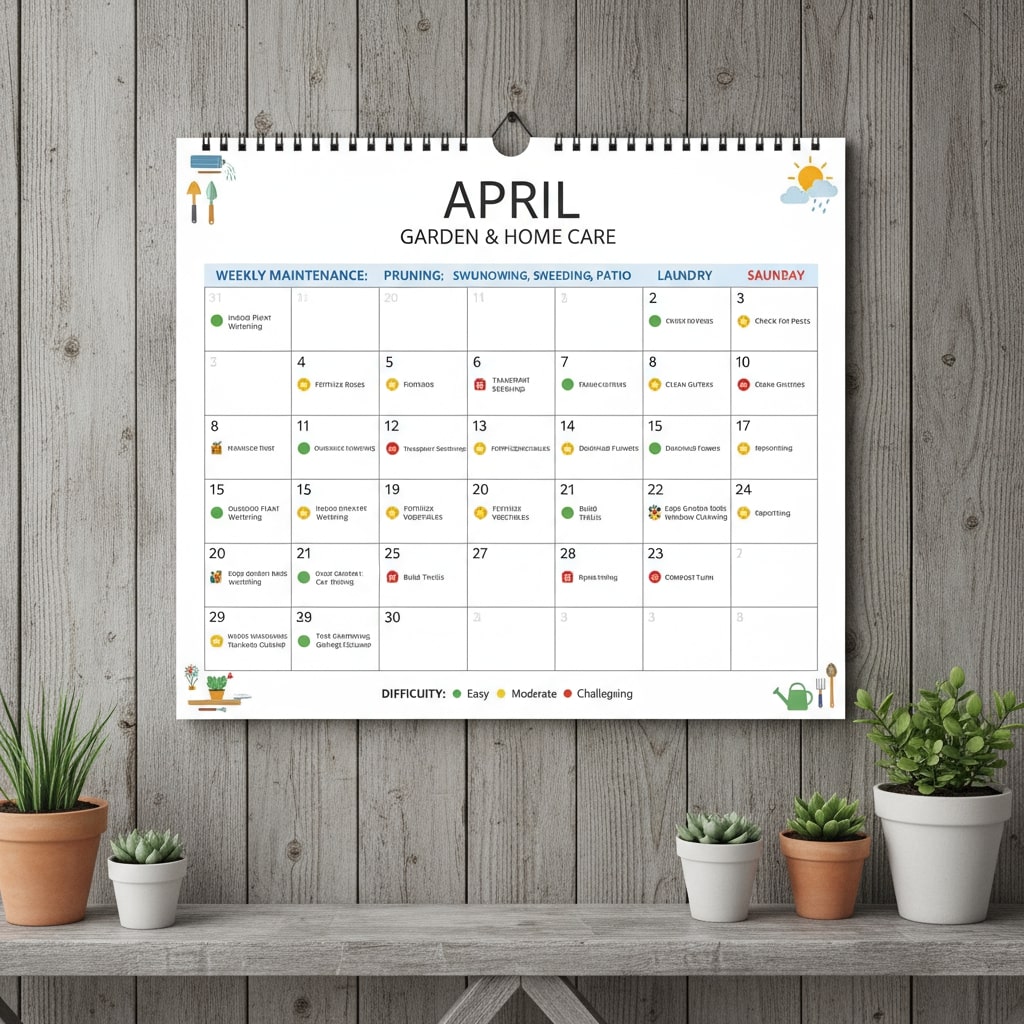 calendar maintenance seasonal