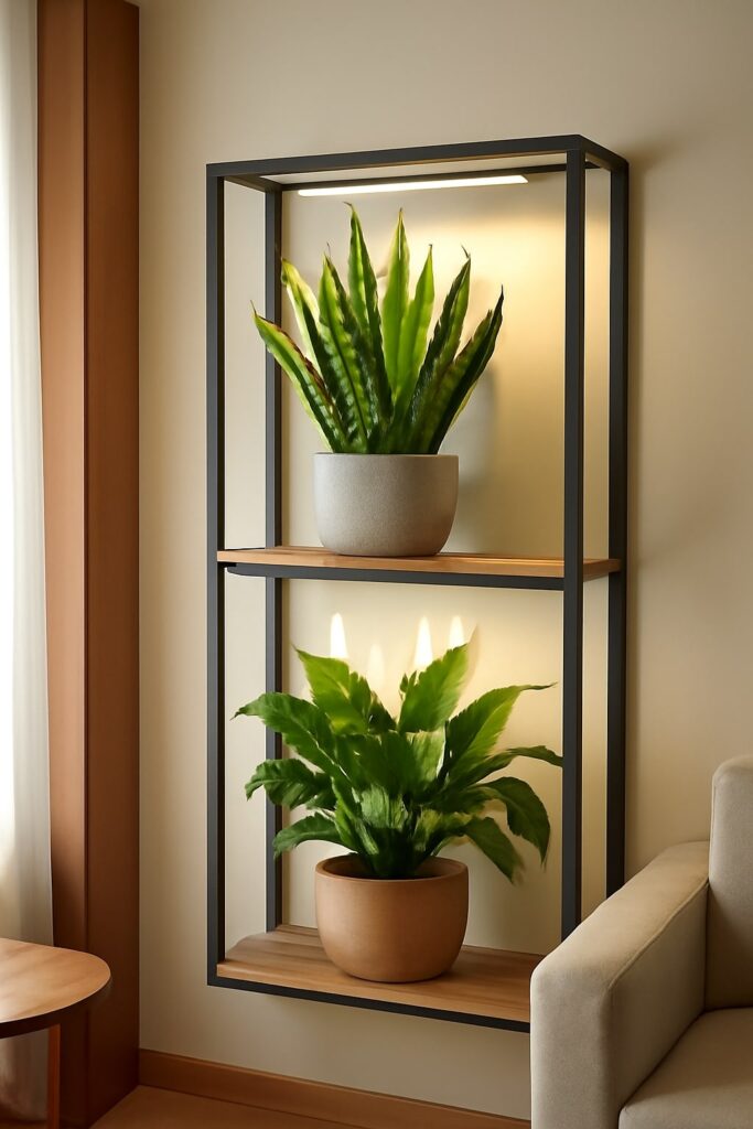 snake plant peace lily indoor air purifying plants