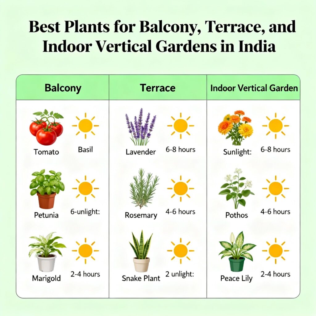 "Climbing plants vertical garden beans tomatoes trellis bamboo support India terrace"