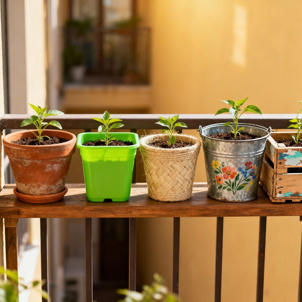 apartment container garden ideas
