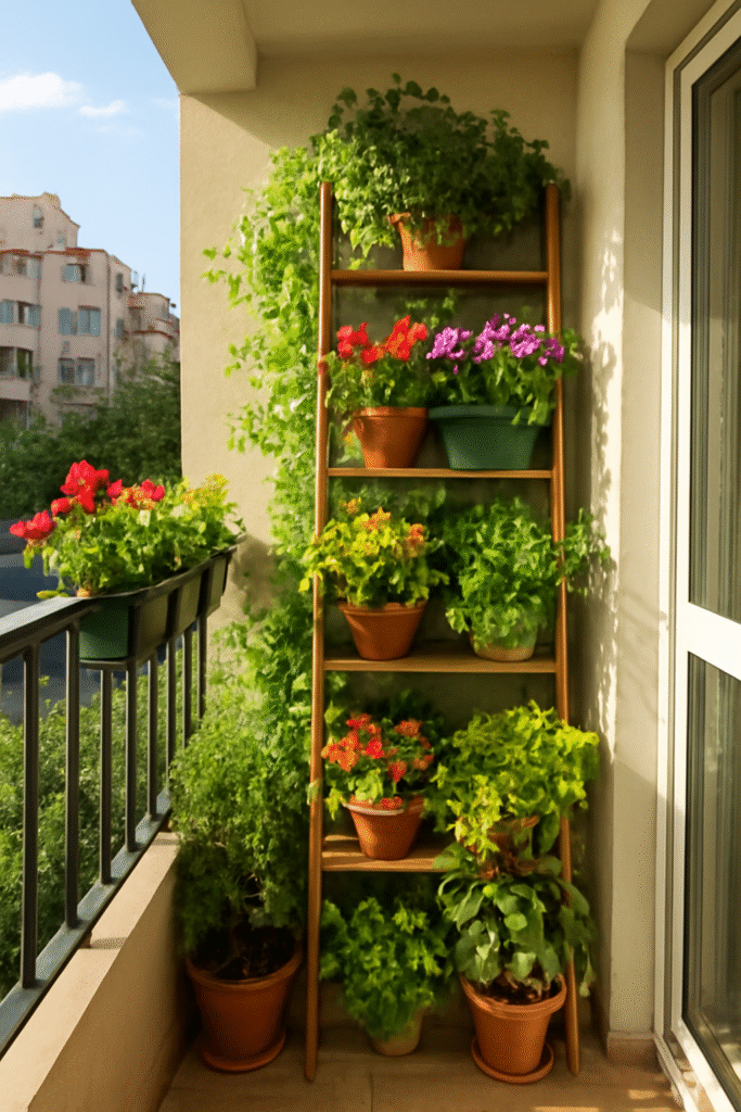 how to make vertical garden in balcony
