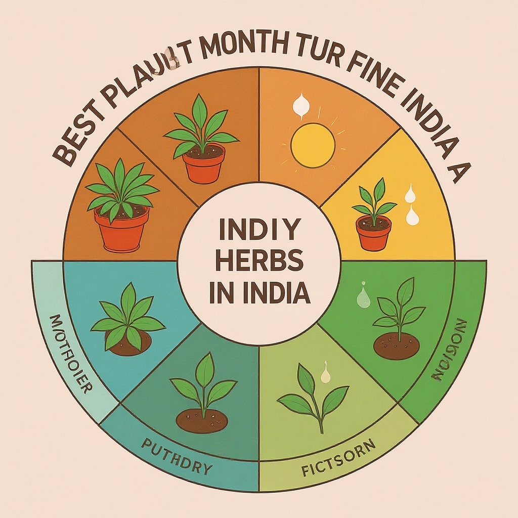 Best planting seasons calendar for herbs in Indian climate