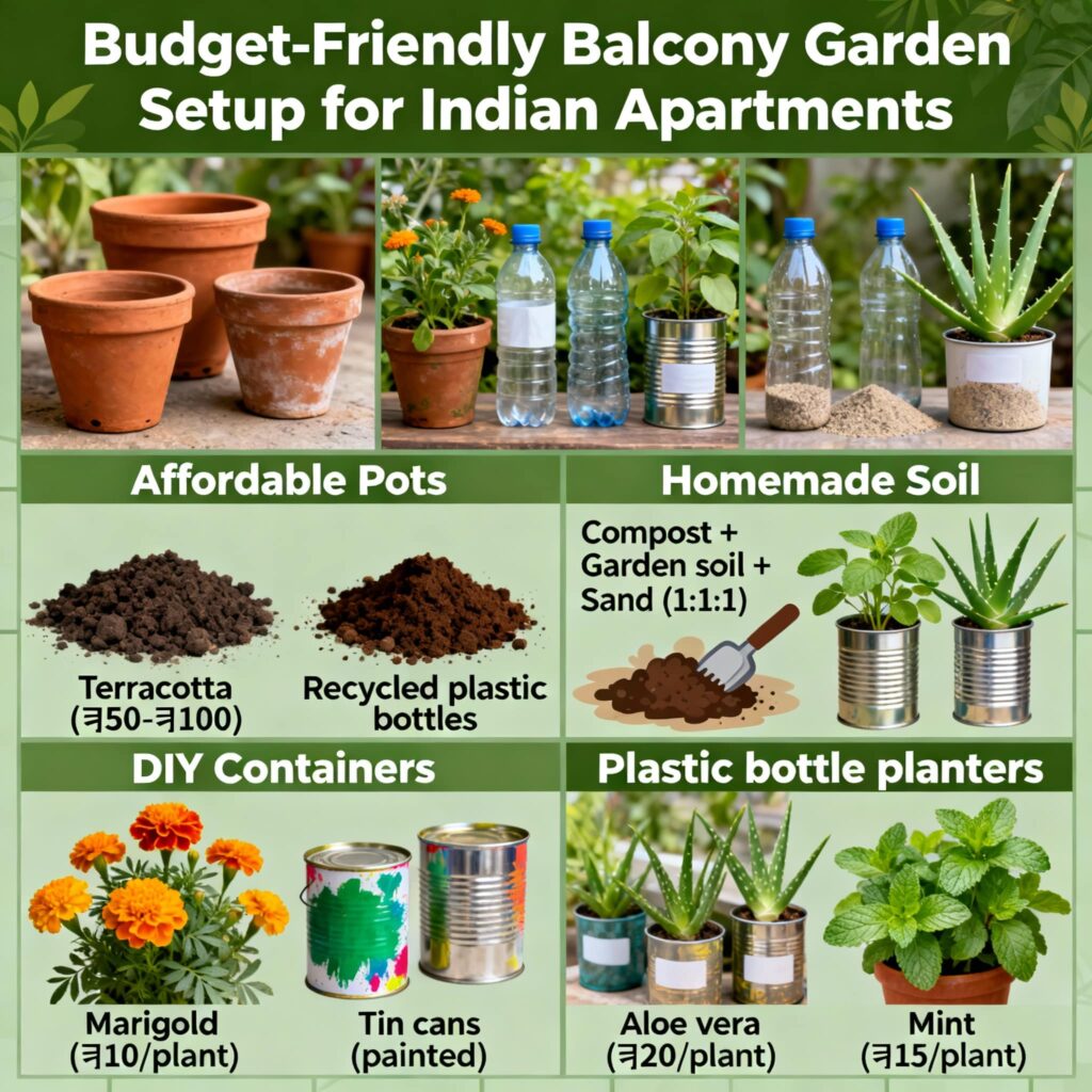 small garden ideas with pots
