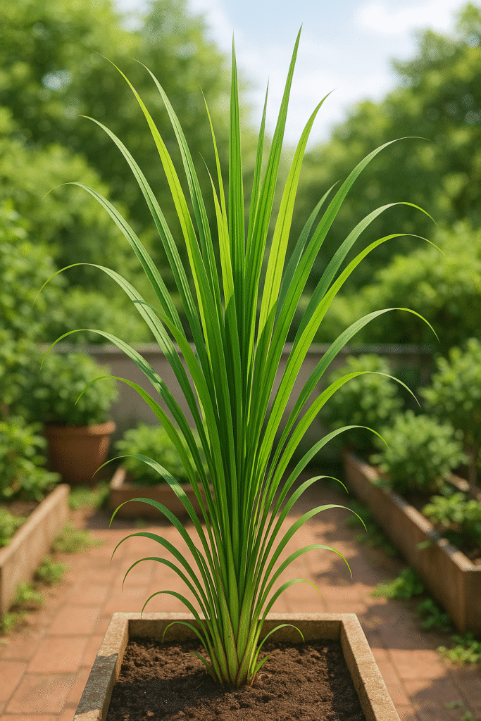lemongrass mosquito repellent herb plant
