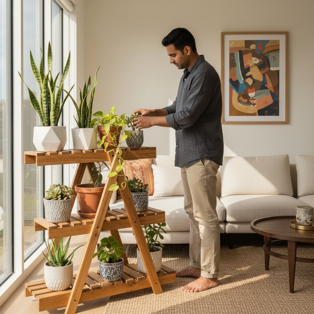 Free plant stand woodworking plans
