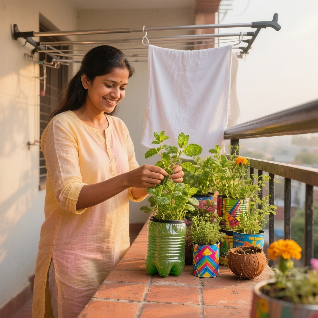 DIY plant pots indoor
