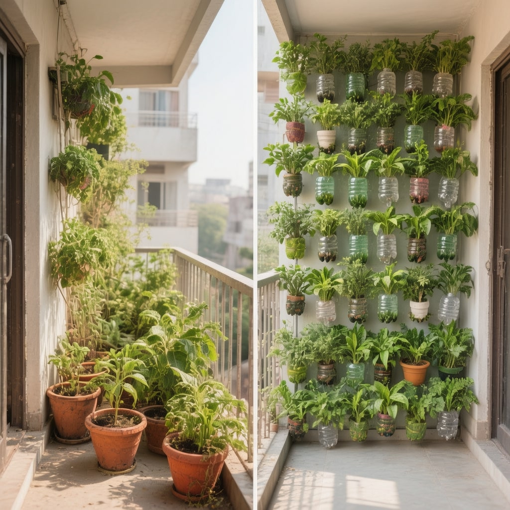 Vertical garden plants
