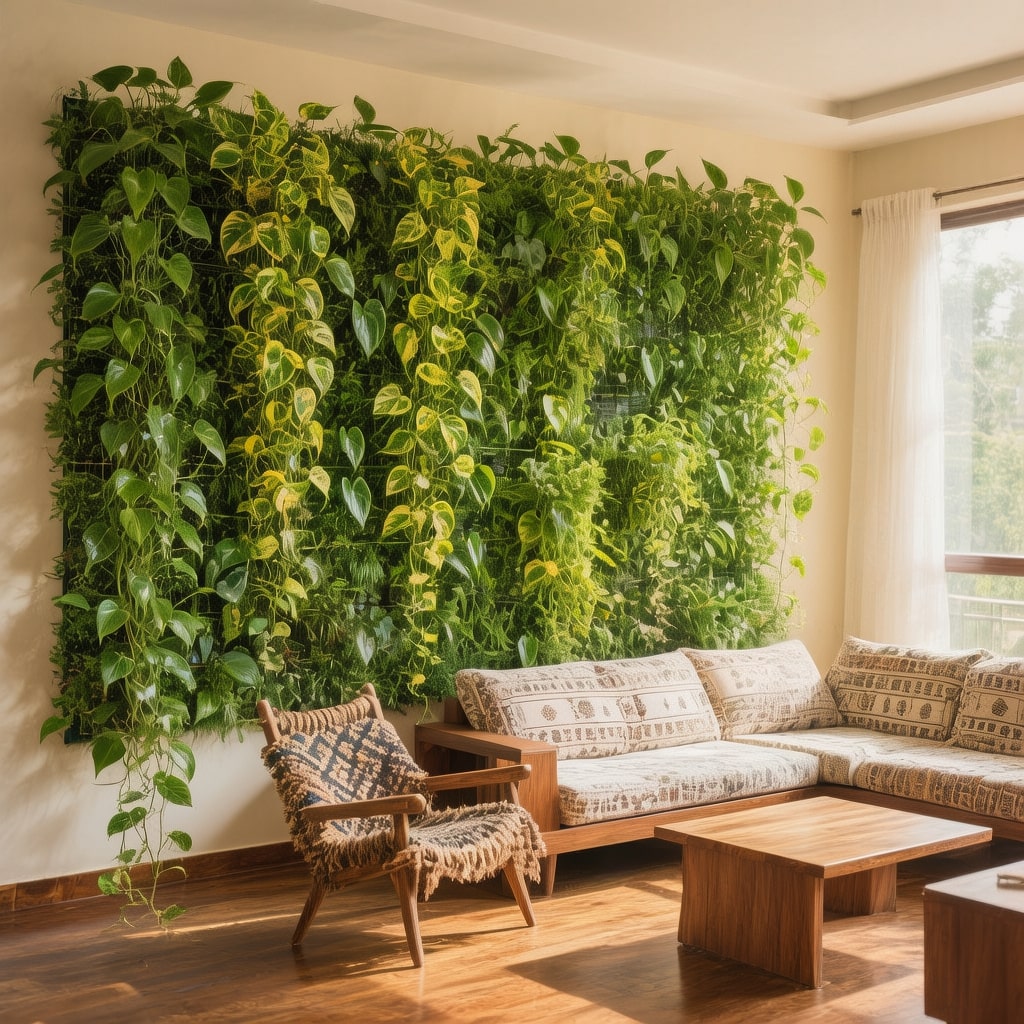best plants for indoor vertical garden