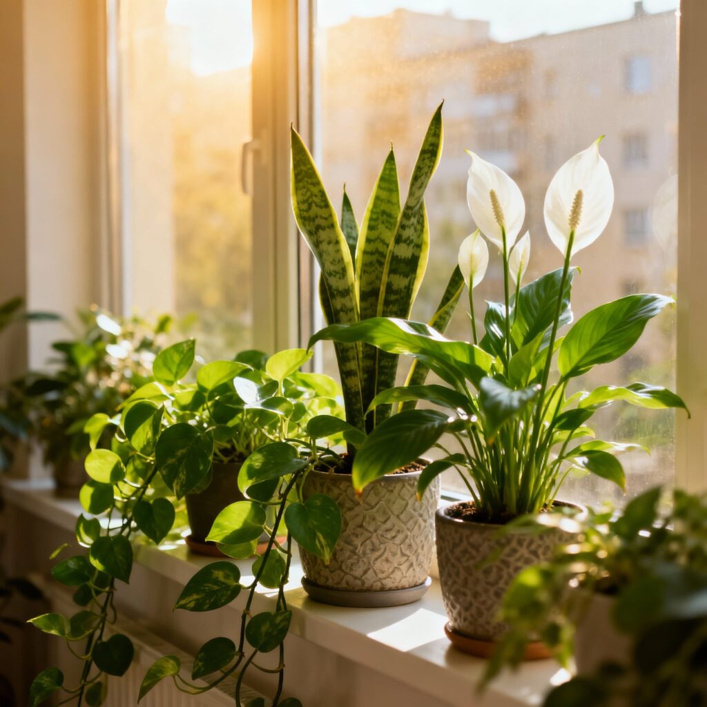 Growing indoor plants from seeds
