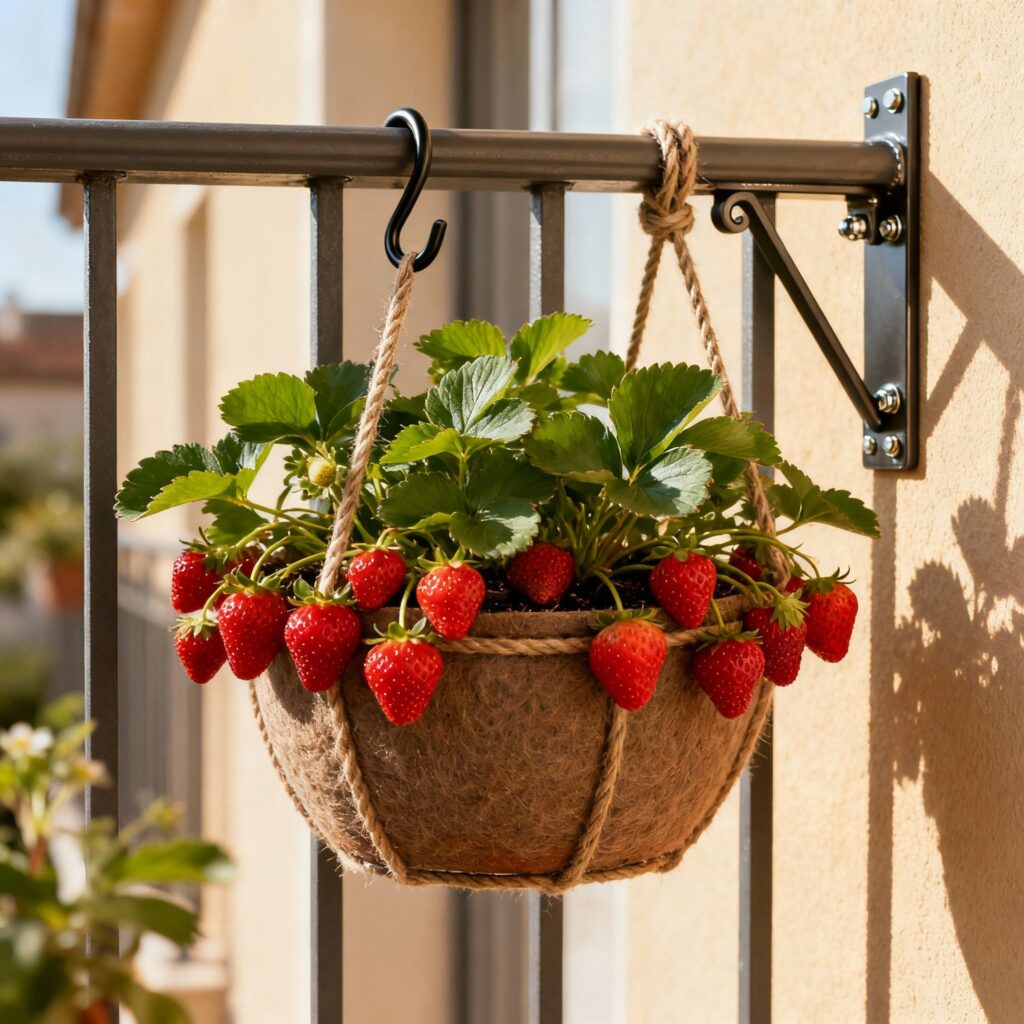 hanging strawberry planter home depot