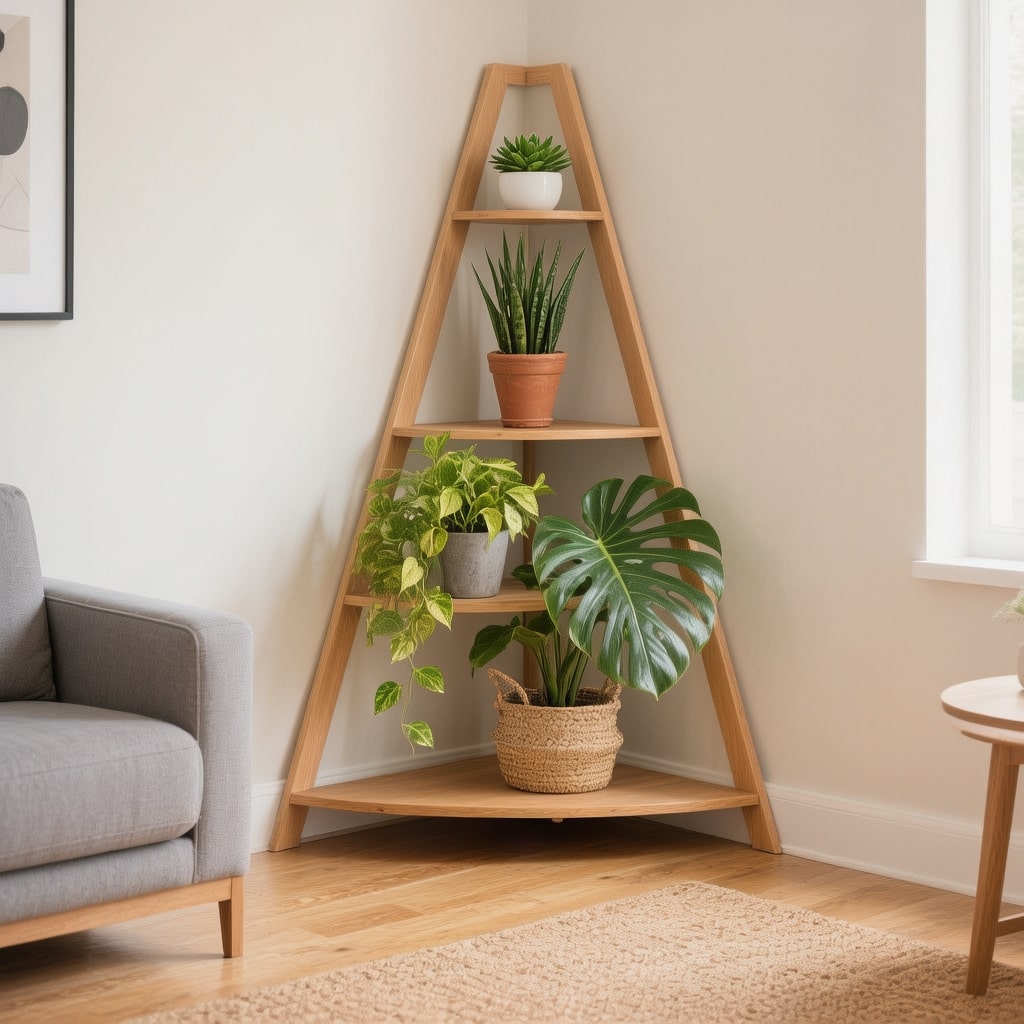 Cheap DIY plant stand