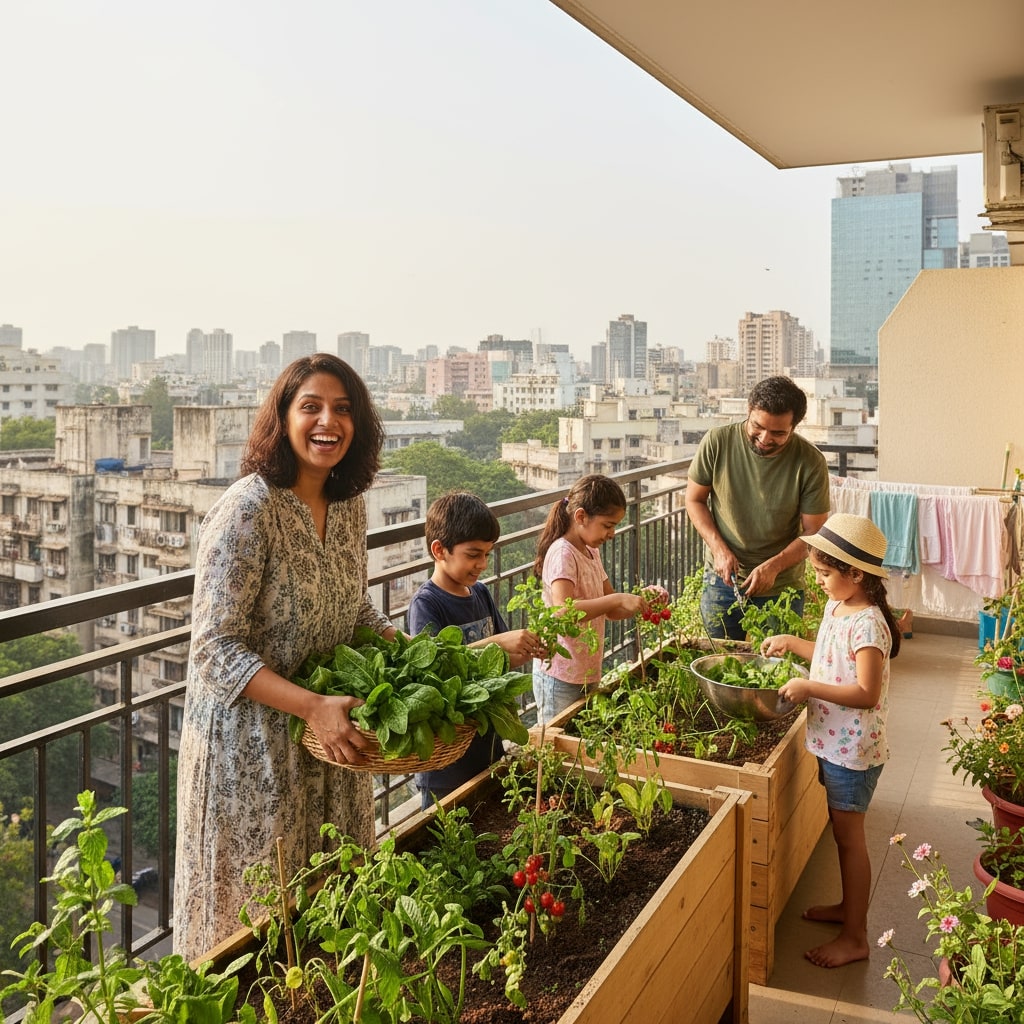 raised garden bed apartment balcony
