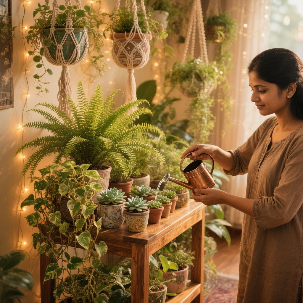 How to make a Indoor plant stand
