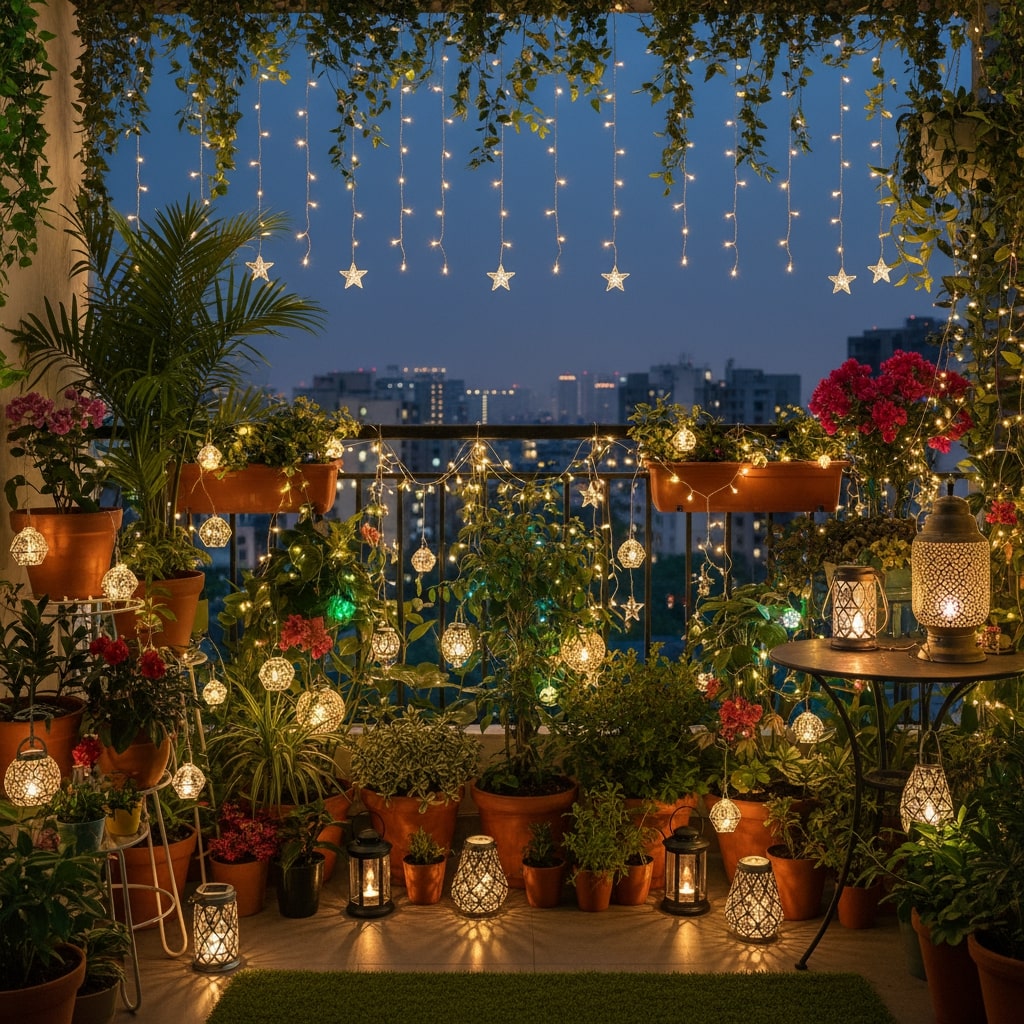 balcony garden decoration ideas
