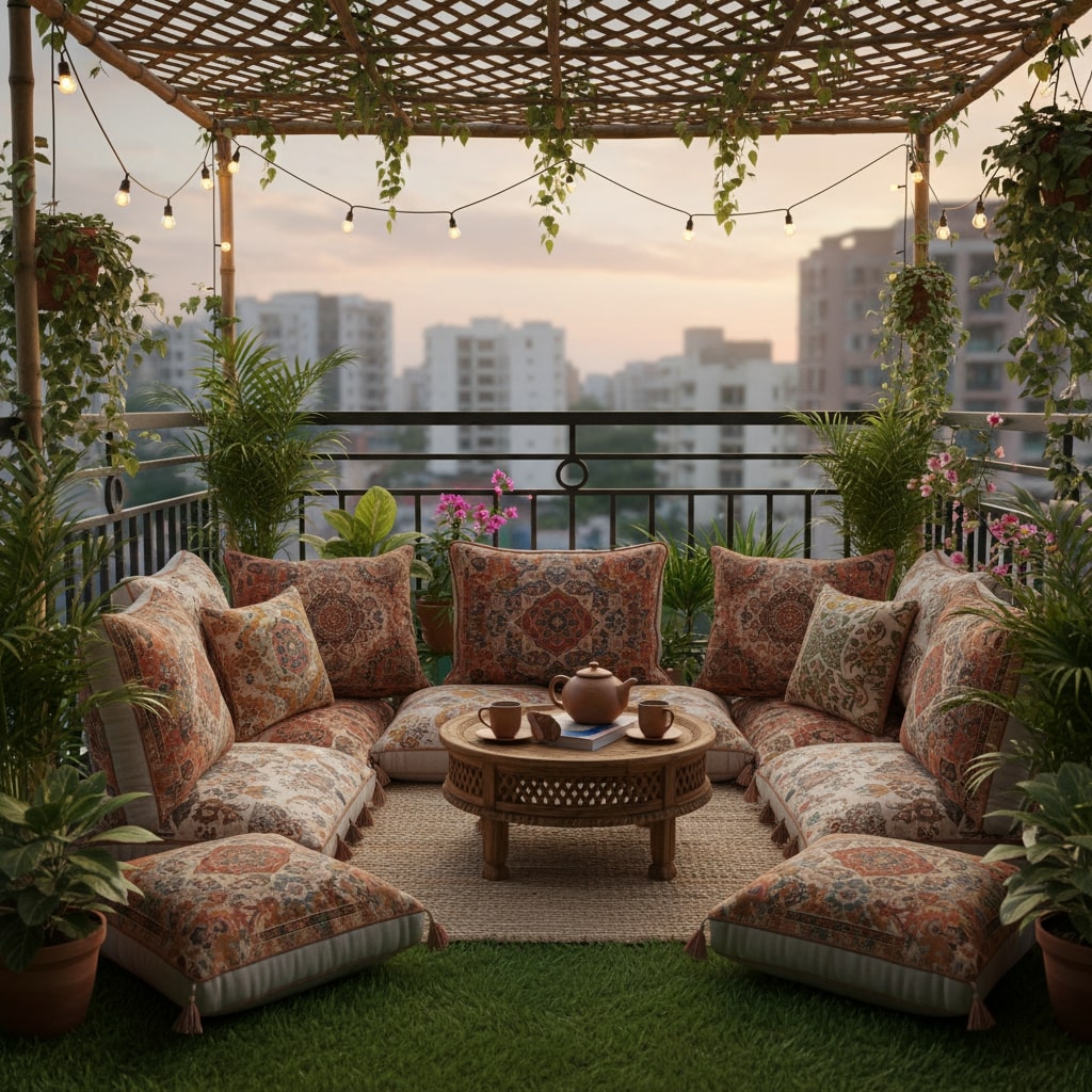 balcony garden decoration ideas
