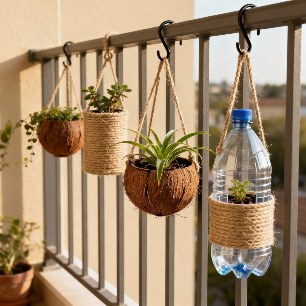 vertical bamboo planter ideas
