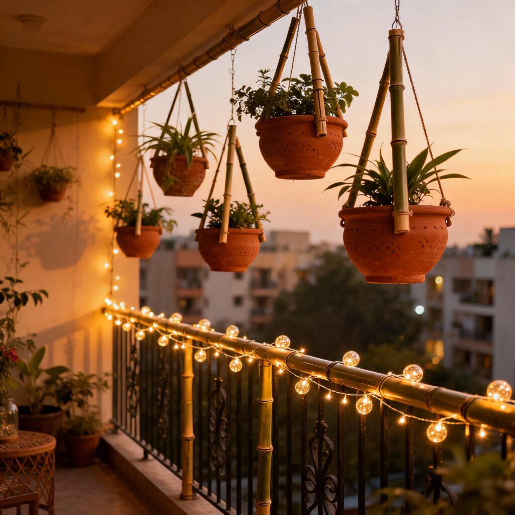 how to make a bamboo planter box
