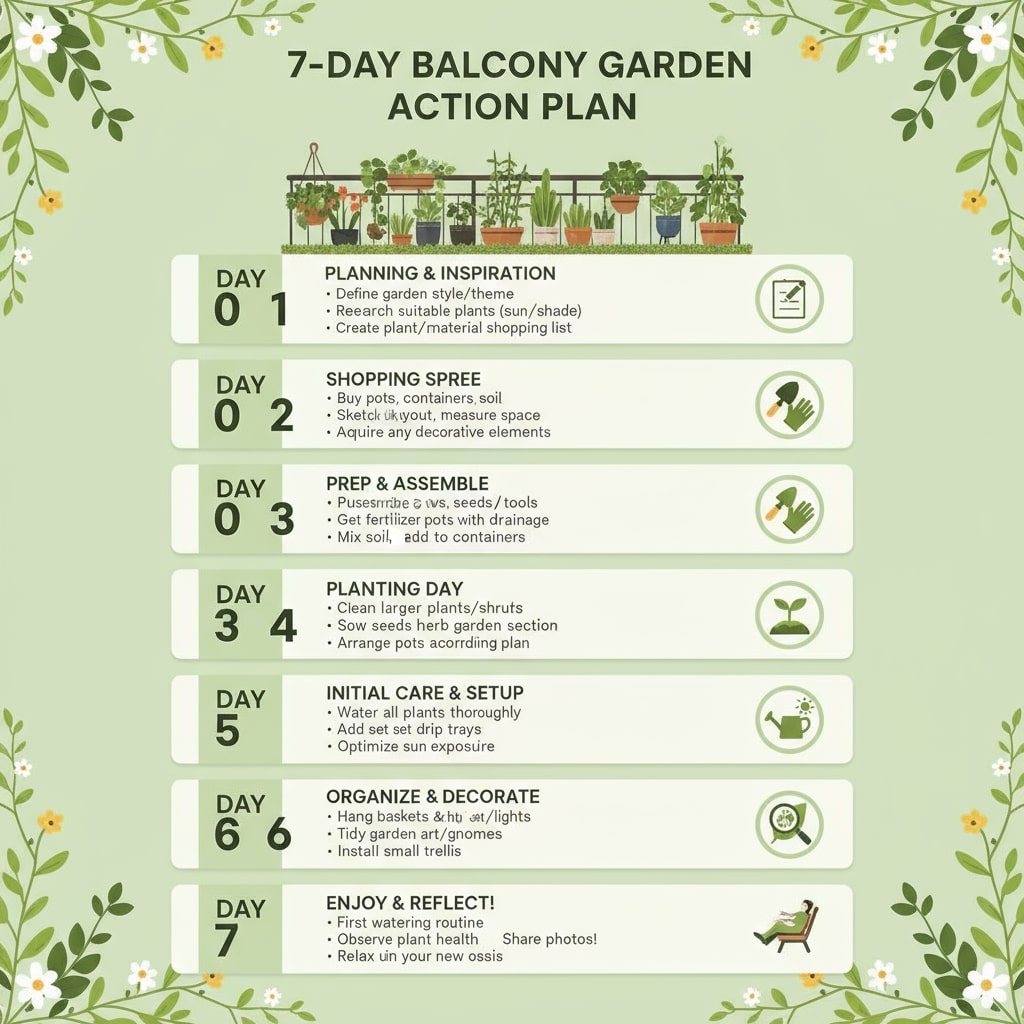 diy balcony garden decor india
