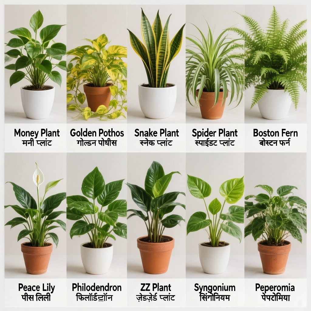 Best plants for indoor vertical garden in india
