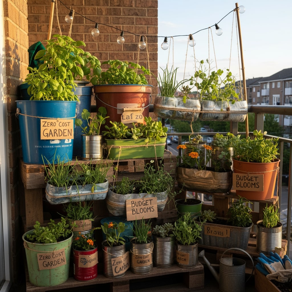 low maintenance plants for balcony garden
