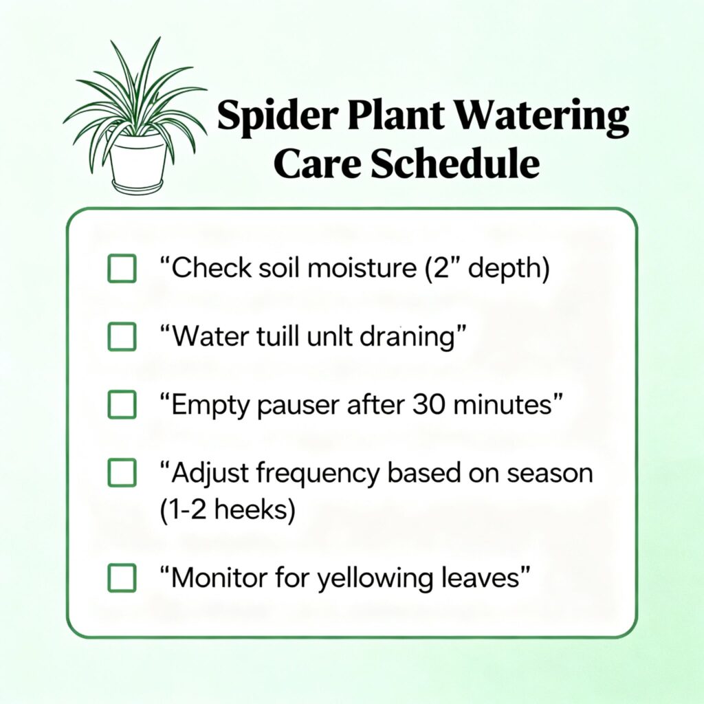 Spider plant overwatered vs underwatered
