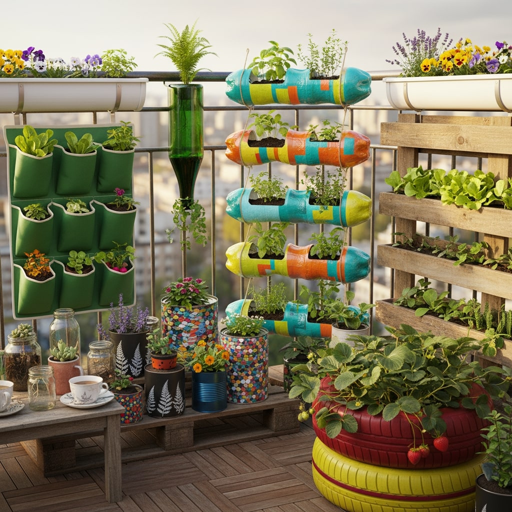 vertical garden for indian balcony

