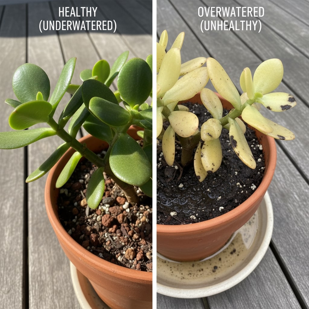 jade plant watering tips