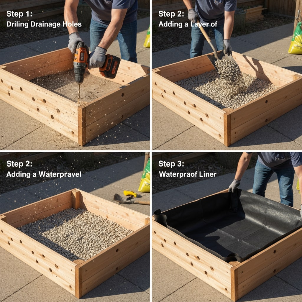 balcony raised bed gardening
