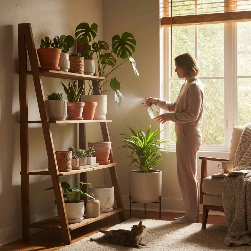 Growing indoor plants from seeds
