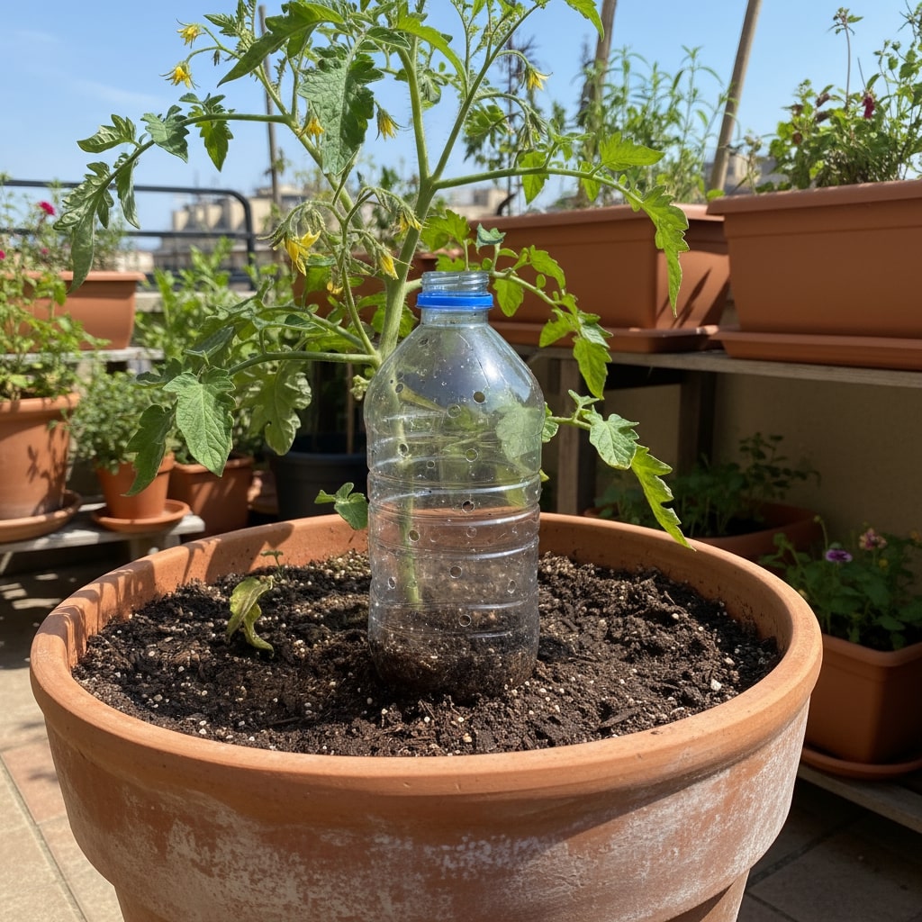Slow release water for plants DIY

