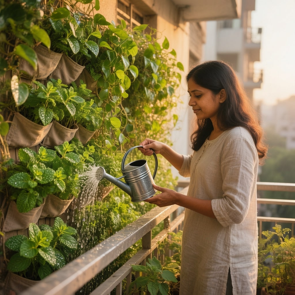 vertical garden ideas for small spaces on a budget
