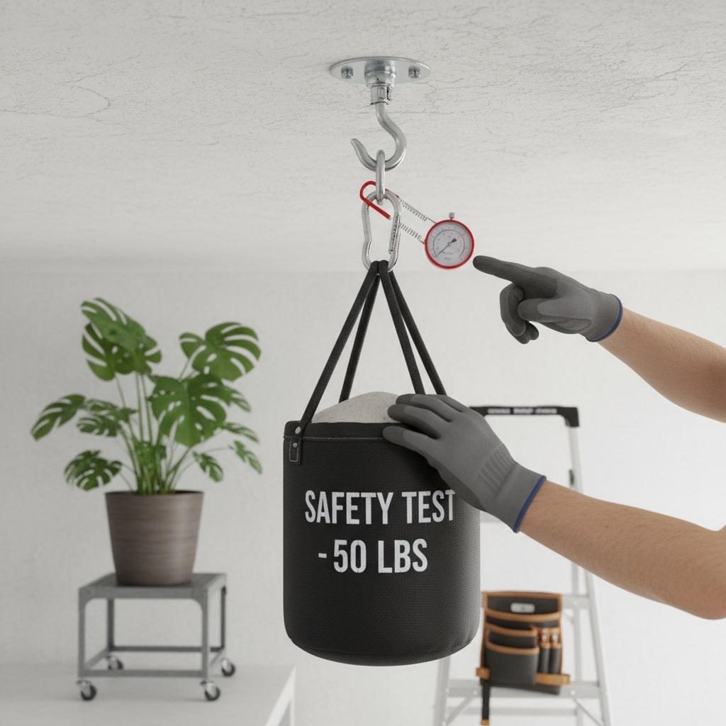 how to hang plants from ceiling without hooks
