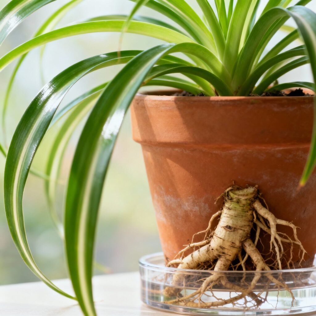How long can spider plants live without water
