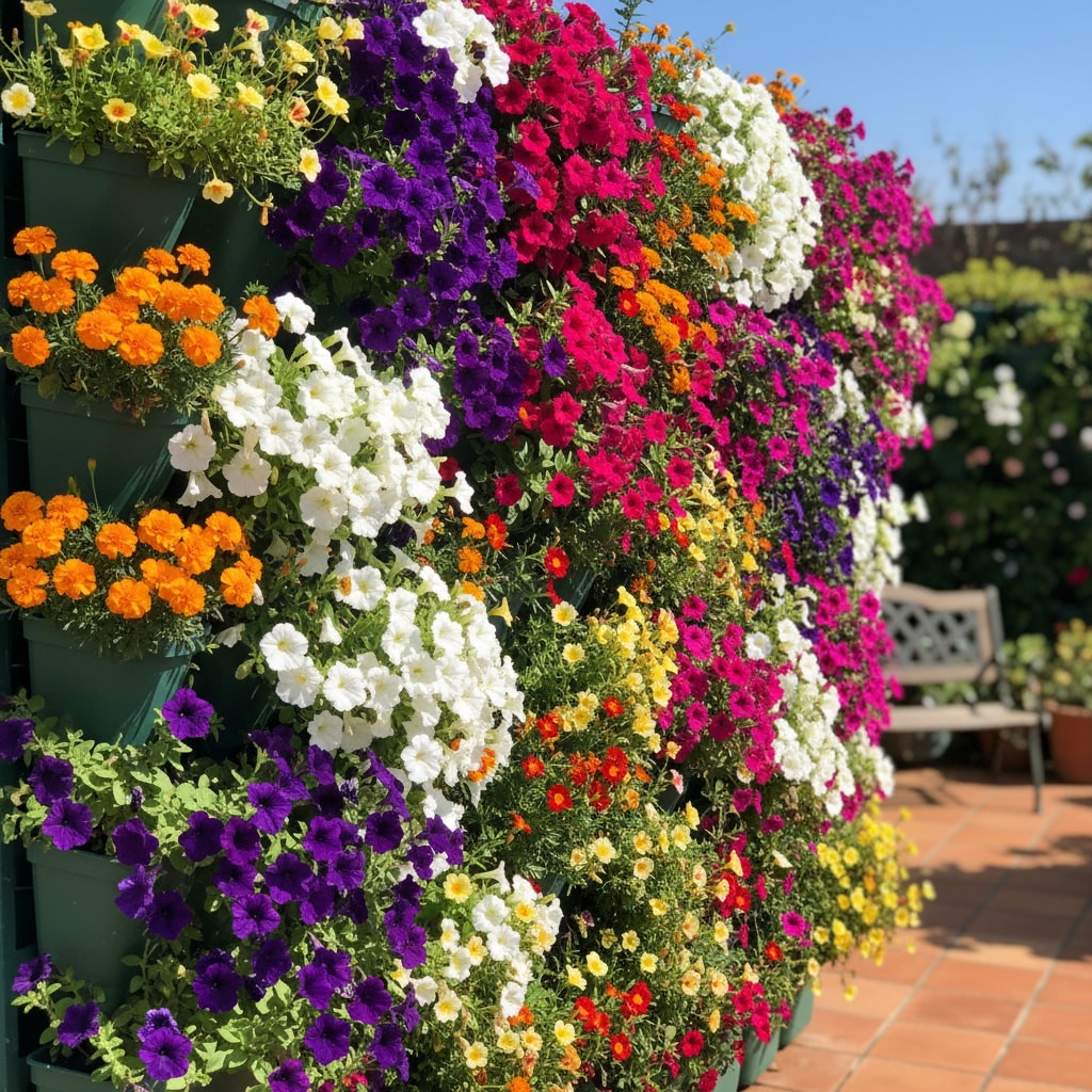Artificial plants for Vertical Garden

