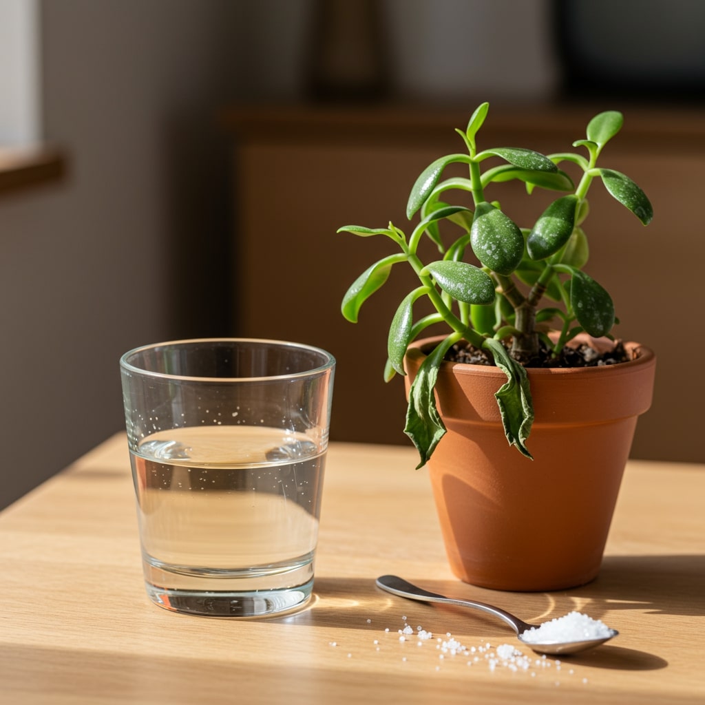 Sugar water for dying plants
