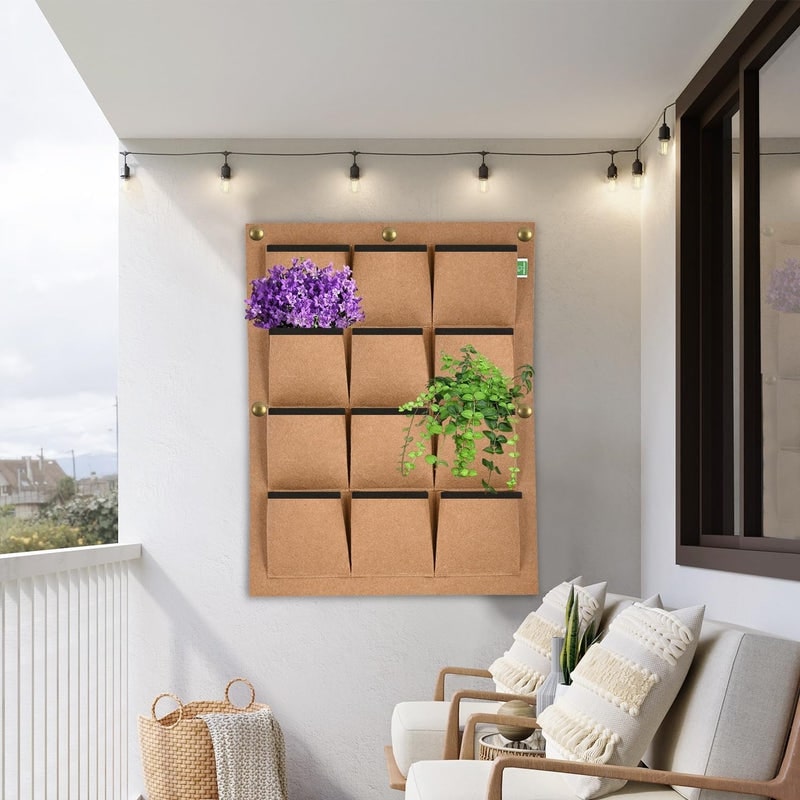 Vertical garden wall design

