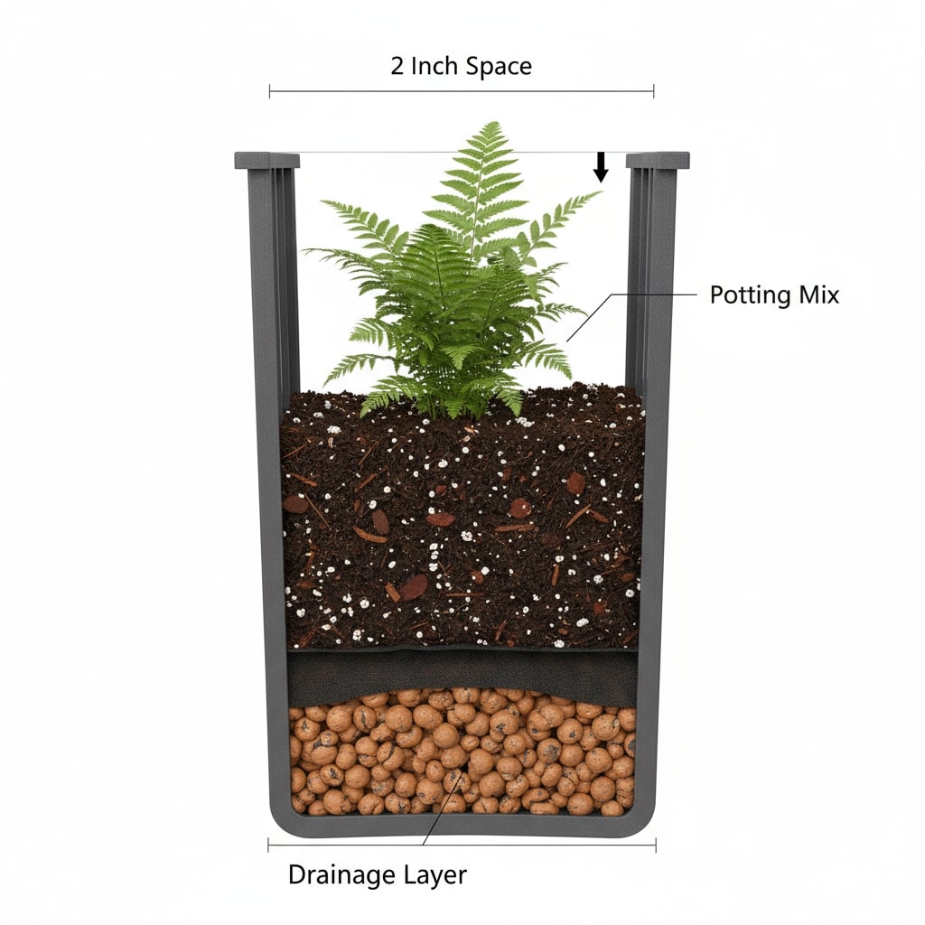 indoor vertical garden maintenance
