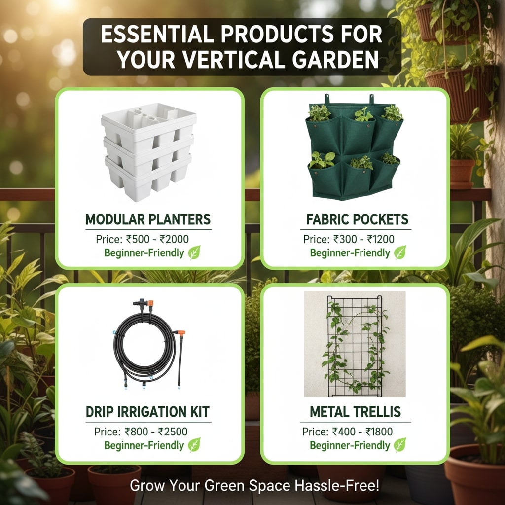 Best low maintenance plants for vertical gardens in india
