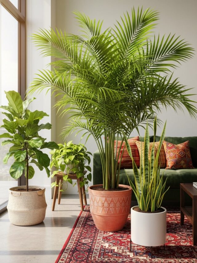 Indoor Plants for Living Room: Best Plants, Benefits & Tips
