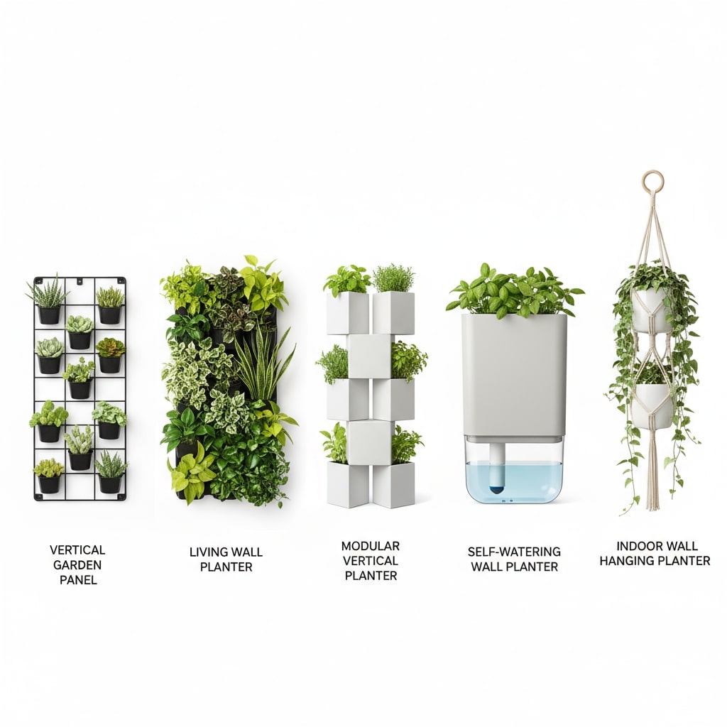 vertical wall planter indoor
