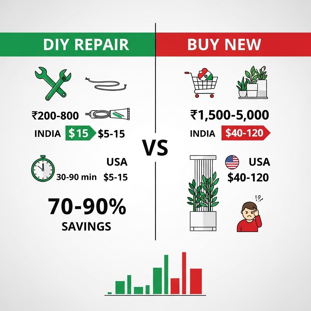 how to fix vertical planter	
