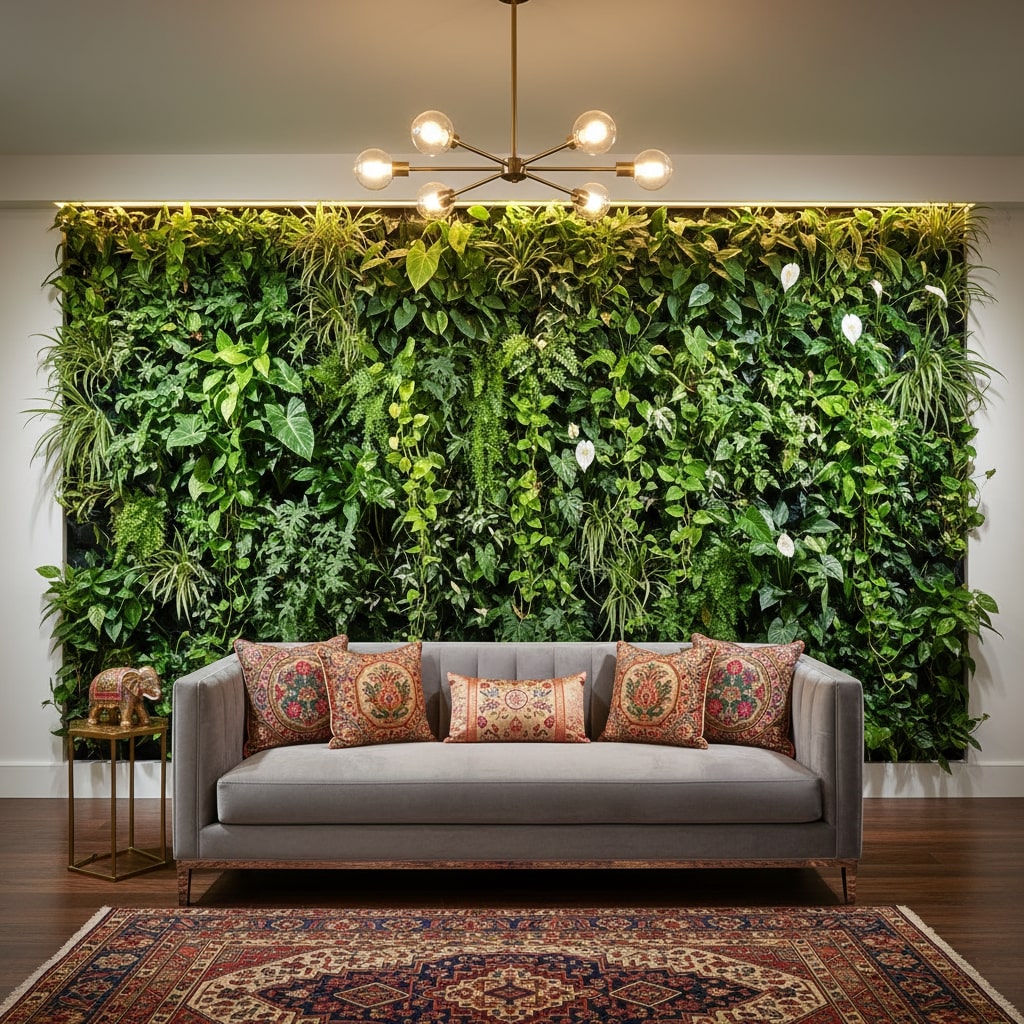 vertical wall planter indoor
